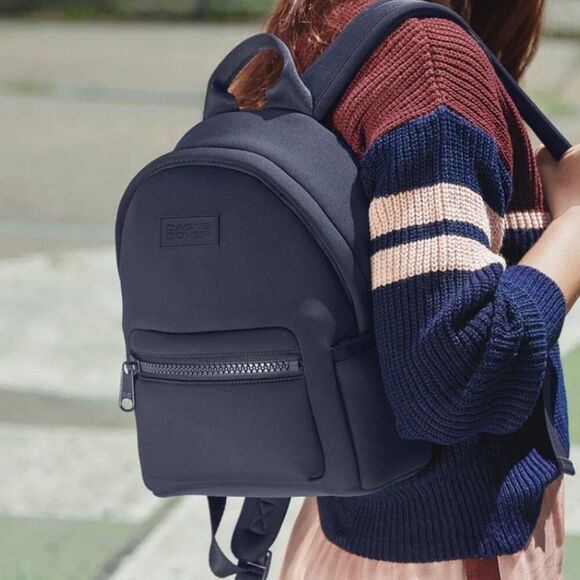 Dagne Dover Black Onyx Neoprene Dakota Backpack - Picture 2 of 9